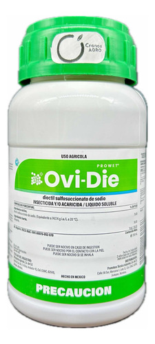 Prowet Ovidie Insecticida Acaricida Ovicida Orgánico 250ml