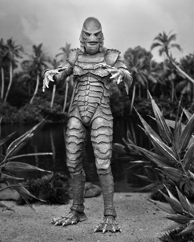 Neca Ultimate Creature From The Black Lagoon Black & White