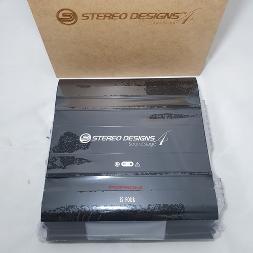 Imagem 2 de 5 de Amplificador Modulo 4 Canal 600 Watts Rms Ss4 Stereo Designs
