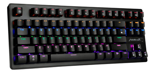 Teclado Mecanico Gamer Rgb Fd-kd900 Switch Azul - Crazygames