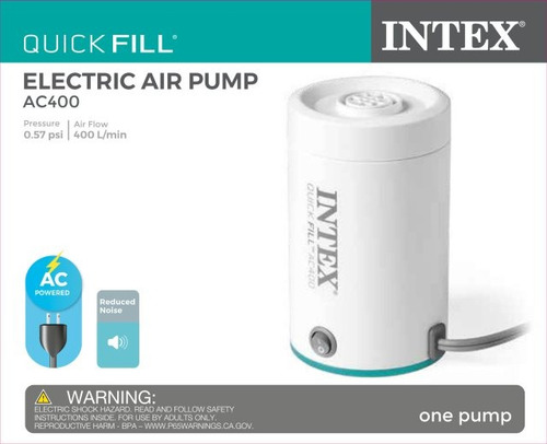 Bomba De Aire Eléctrica Usb Quick-fill® 66645 Intex