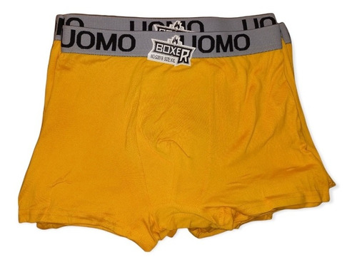 Boxer Amarillo Para Año Nuevo 