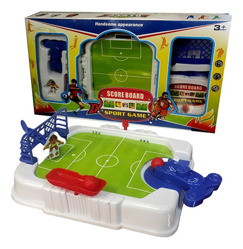 Juego De Mesa Fútbol Arquero Oso Y Gol 21cm-metegol Niño 740