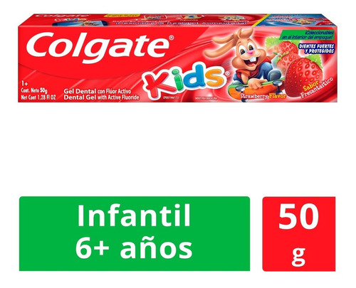 Colgate - Gel Dental Kids, 50 G (modelos Surtidos)