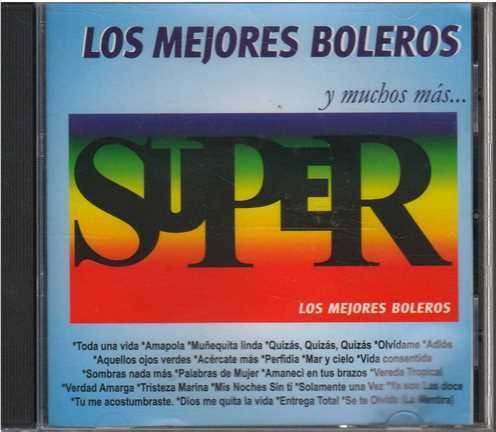 Cd - Los Mejores Boleros Y Muchos Mas / Serie Super