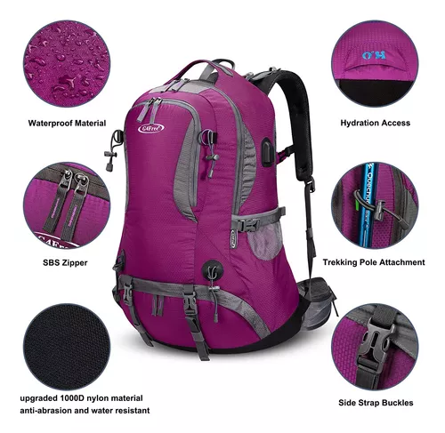 G4Free Mochila compacta de senderismo de 16 litros, mochila deportiva  pequeña, mochila ligera para escuela, universidad, viajes, trabajo