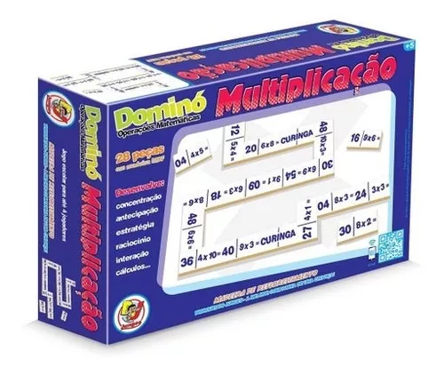 JOGO DA MULTIPLICAÇÃO COM DOMINÓ 