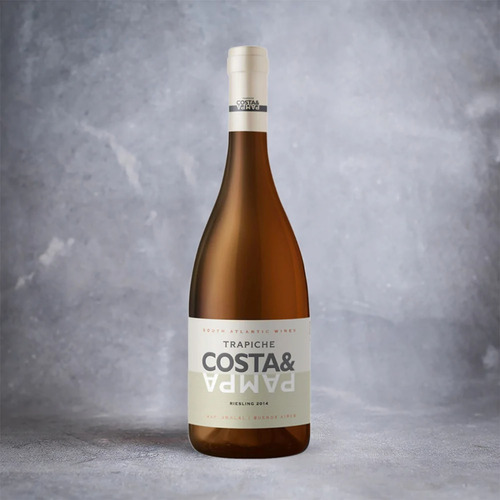 Imagen 3 de 10 de Vino Trapiche Costa & Pampa Riesling 750ml.