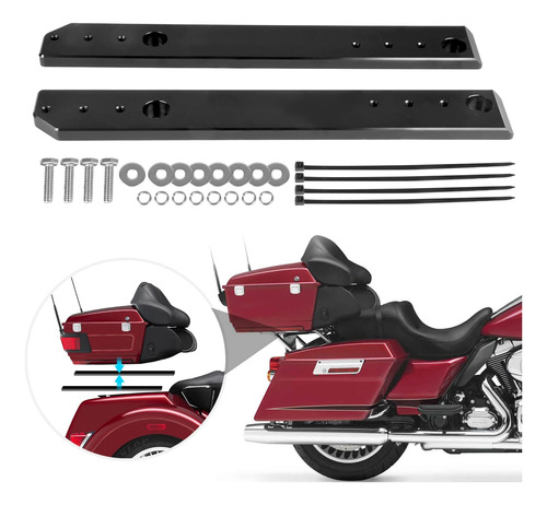 Kit De Reubicación Sresk Trikes Tri Glide Tour Pack, Ajustab