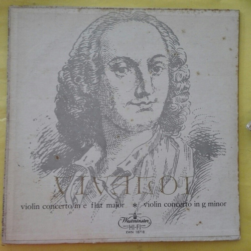 Vivaldi. Peter Rybar, Vienna Symphony Orchestra. Vinilo