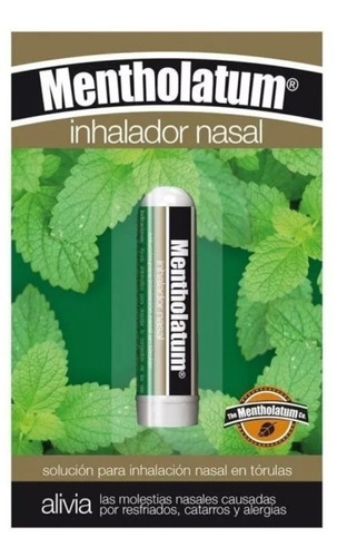 Mentholatum Inhalador Nasal Descongestionante Mentol