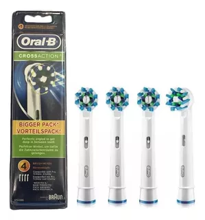 4 Repuestos Cepillo Oral-b Crossaction