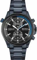 Comprar Relógio Hugo Boss 1513824 Pulseira azul marinho, moldura azul marinho, fundo azul marinho