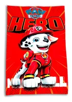Comprar Toalla De Baño Diseño Paw Patrol Marshall 155x85  Microfibra Rojo Paw Patrol Marshall