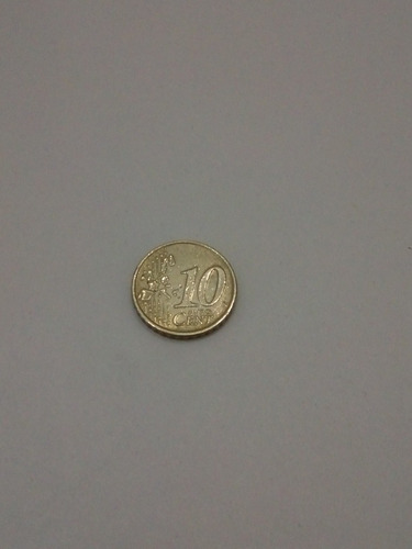 Moneda España 10 Centavos De Euro Año 2000