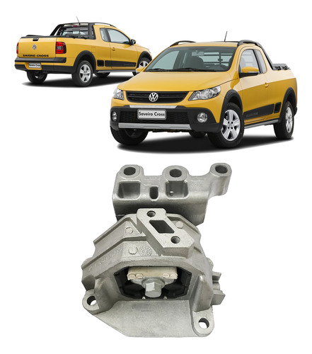 Calço Coxim Motor Direito Volkswagen Saveiro 2012 2013 2014