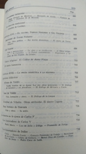 Historia De La Literatura Española. Tomo 1 - Alborg (Usado)