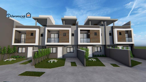 Imagem 2 de 20 de Sobrado À Venda Por R$ 650.000,00 - Uberaba - Curitiba/pr - So0311