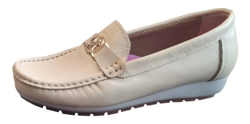 Mocasines Para Mujer Color Cafe Con Hebilla | Cuotas sin interés