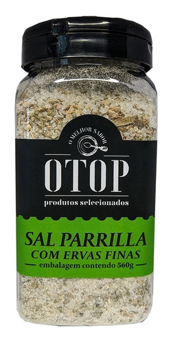 Sal Parrilla Ervas Finas 560g Otop Temperos Condimentos Sabo