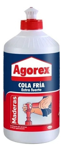 Agorex Cola Fría Extra Fuerte 1/2kg (especial Para Maderas)