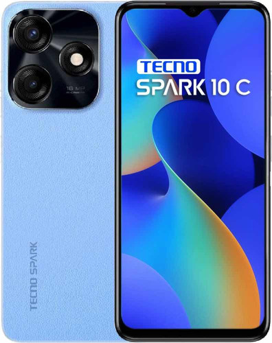 Tecno Spark 10c 128gb 4gb Ram Magic Skin Blue Color Azul