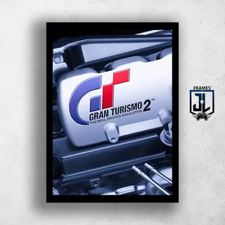 Quadros Decorativos Games Playstation Gran Turismo