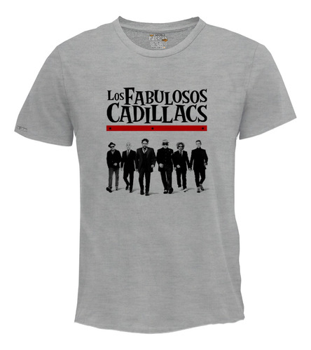 Camiseta Hombre Los Fabulosos Cadillacs Rock Español Irk2