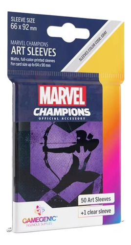 Protectores Marvel Champions - Hawkeye 66x91mm