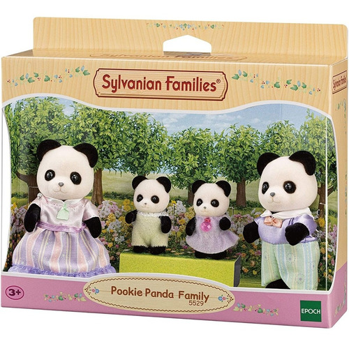Juguete Sylvanian Families Pookie Familia De Pandas Febo