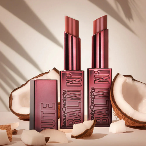 Bálsamo Labial Hidratante Beauty Creations Balm N' Cute Tono Coconut 1 Pieza