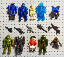 Comprar Megabloks Mega Construx Halo Lote Mix Figuras  (52) 1 Halo