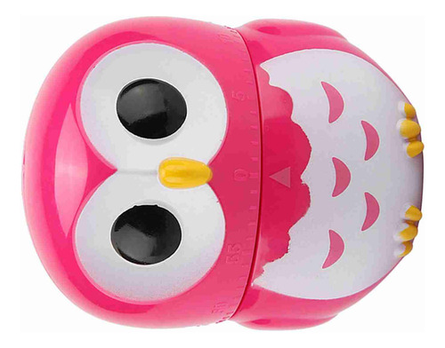 Timer, Con Forma De Búho, Manual, Mecánico Y Casero