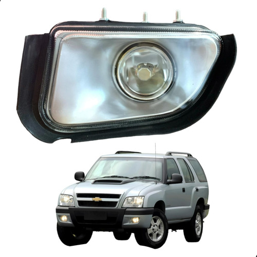 Farol De Milha Auxiliar Chevrolet S10 Blazer 2001 A 2011 Esq