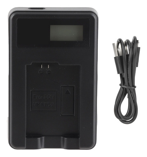 Bateria De Câmera Portátil Np-fw50 Display Lcd De Carregamen