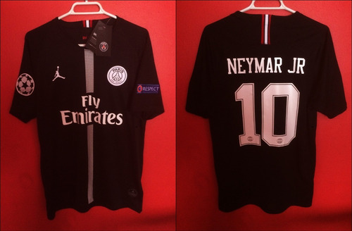 Camiseta Psg Talla L # 10 Neymar Jr
