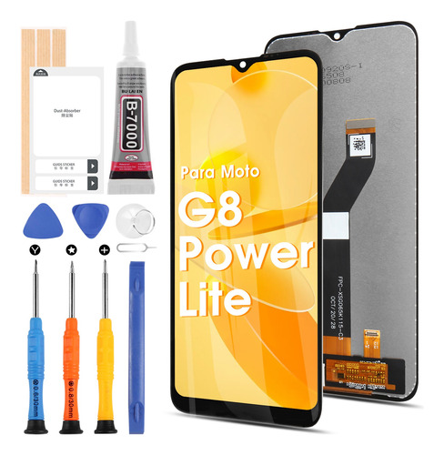 Para Moto G8 Power Lite Xt2055-2 Pantalla Táctil Lcd Display