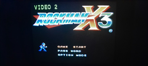 Juego Rockman X3 Orig/jap De Super Nintendo/famicom Exc (Usado)