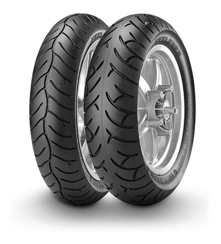 Par Pneu Sh300 110/70-16 + 130/70-16 Feelfree Metzeler