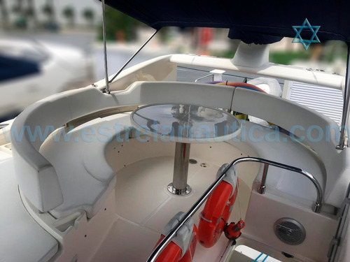 Imagem 6 de 10 de Lancha Ferretti 55 Iate Ambar Axtor Intermarine Armada