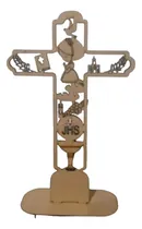 Comprar 20 Souvenir Fibrofácil Cruz Comunión, Bautismo Personalizado