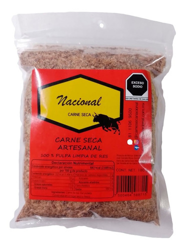 Carne Seca Nacional 180 G Machaca