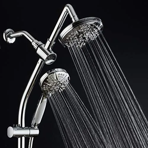 Spa Station 34 Barra Deslizante Ajustable Sin Taladros Con C