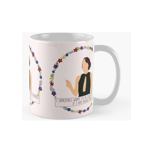 Taza Minimalista Fleabag Cita Feminista Calidad Premium