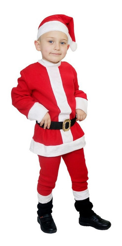Imagen 5 de 7 de Disfraz Santa Claus Clasico Niño
