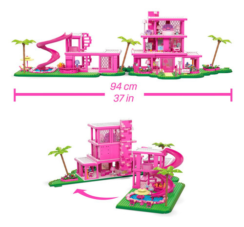 Mega Barbie La Película Casa De Los Sueños Para Construir