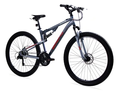 Bicicleta Benotto Mtb Blackcomb Rodada 29 Doble Suspensión Color Gris Oscuro Tamaño Del Cuadro Unica