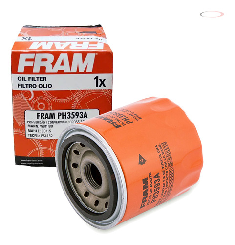 Filtro Óleo Jumper Stealth Legend J6 T6 T8 Mx5 Fram Ph3593a