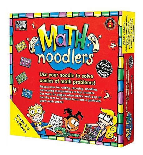 Edupress Math Noodlers Game, Grades 2-3 (ep62350)