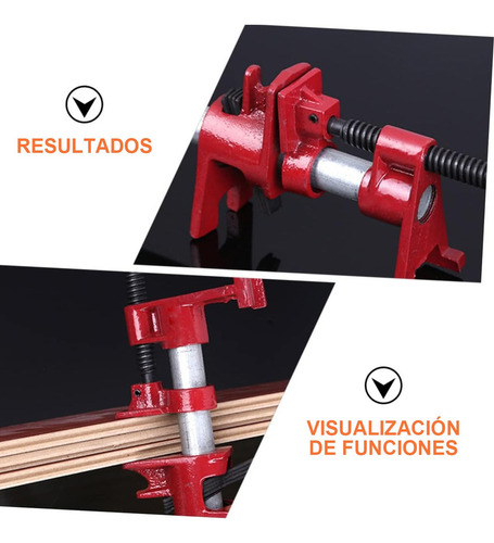 Kit De Prensas De Tubos Sergeant 3/4 Para Carpintería, 1 Uni